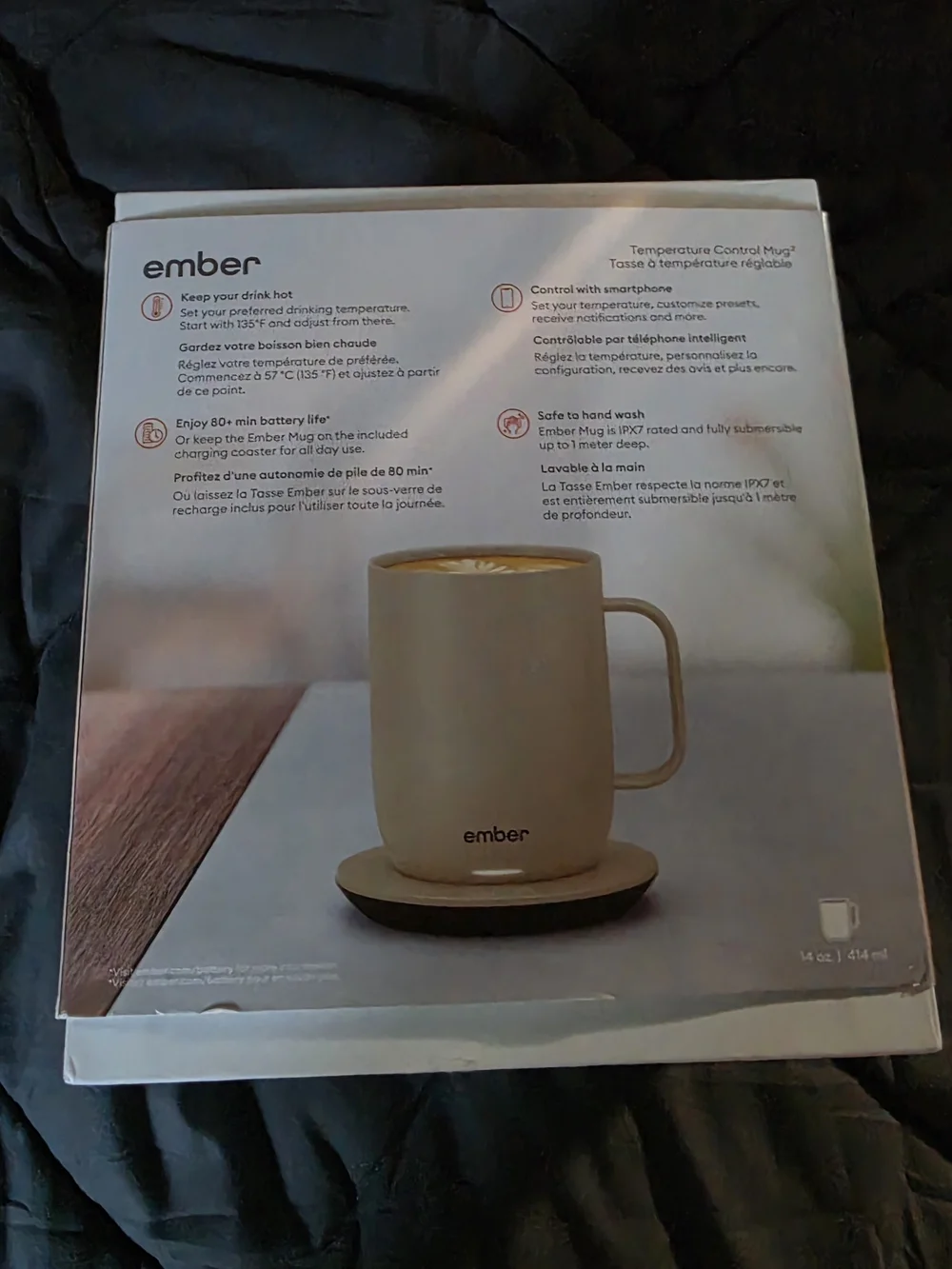 Ember Temperature Control Mug 14 oz - Beige